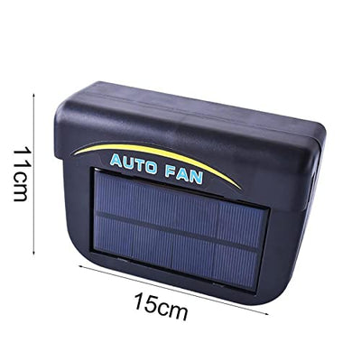 Solar Power Car Auto Air Vent Cool Fan Cooler Ventilation System Fan Exhaust